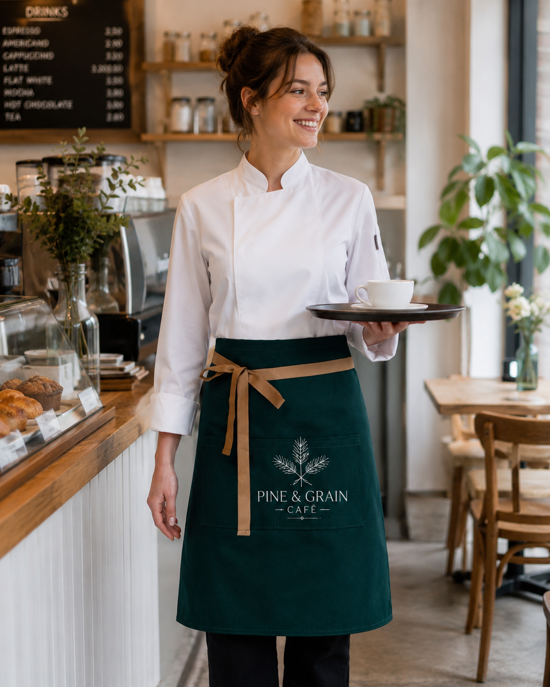 Lissabon Schürze Grün – Bild 6