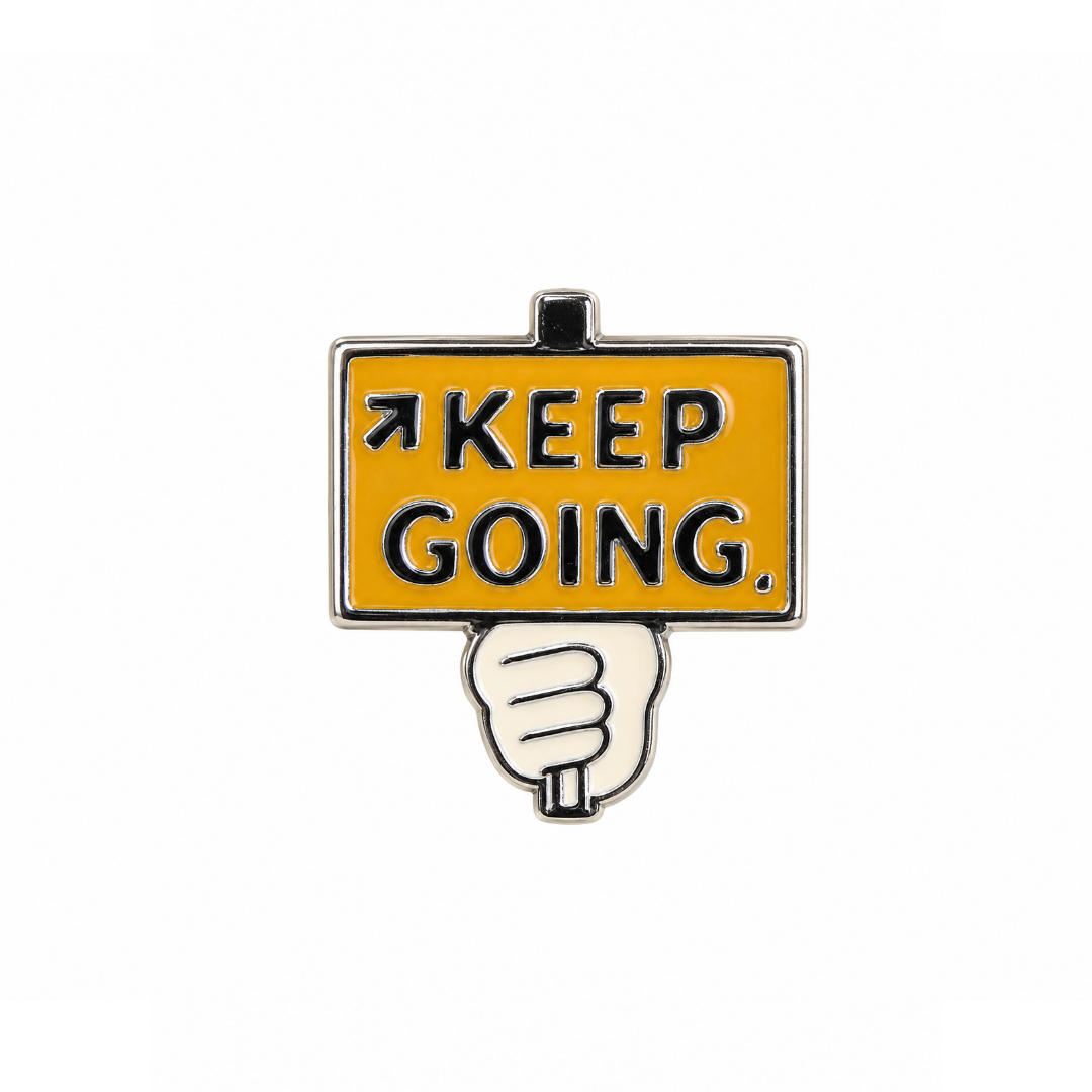 Pin Keep Going – Bild 1