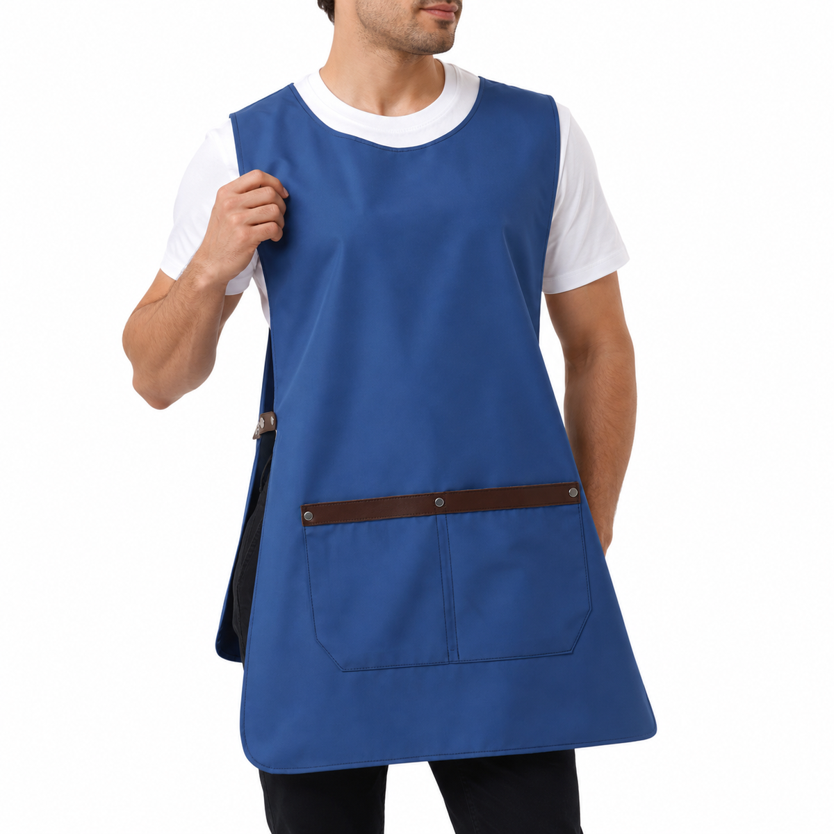 Mailand Schürze Blau – Bild 3