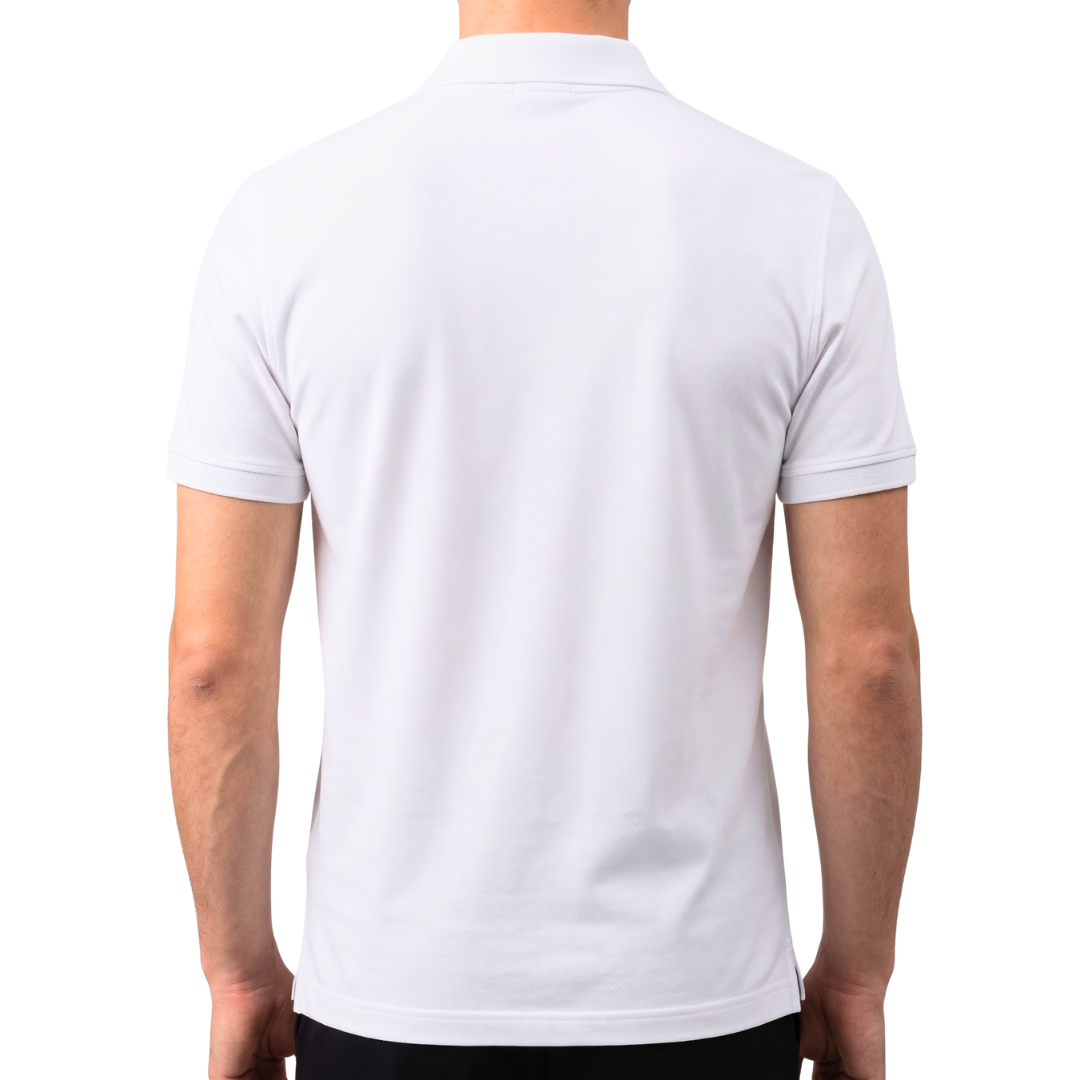 Poloshirt Weiß – Bild 2