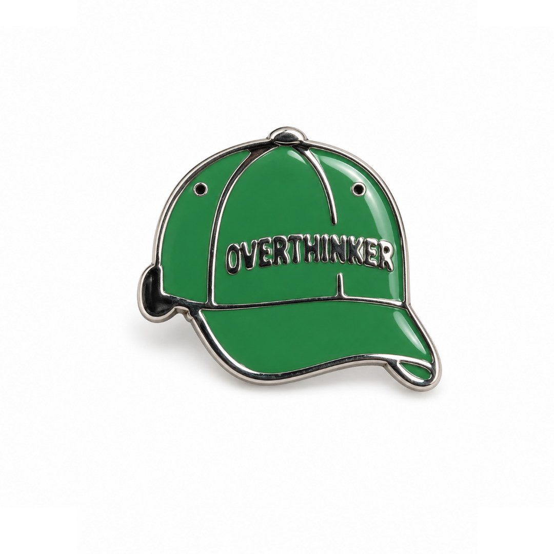 Pin Overthinker Cap Grün – Bild 1
