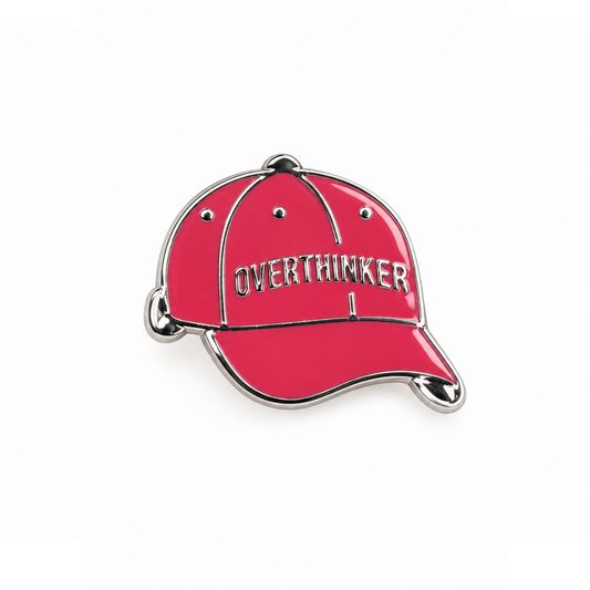 Pin Overthinker Cap Pink – Bild 1