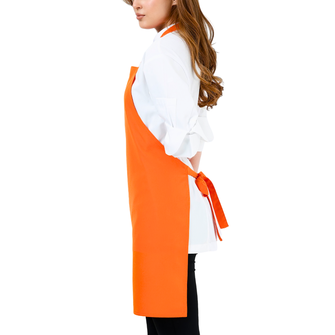 Alpaka Schürze Orange (10er-Pack) – Bild 4