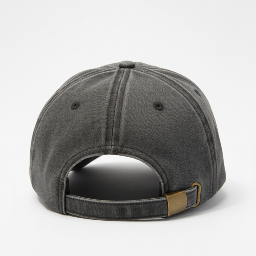 Vintage Washed Cap-Anthrazit