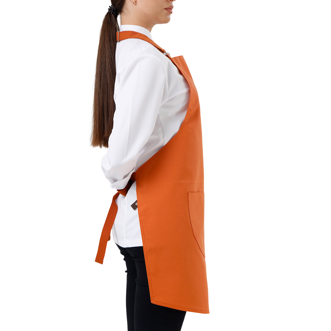 Valencia Schürze in Leuchtendes Orange – Produktansicht 4