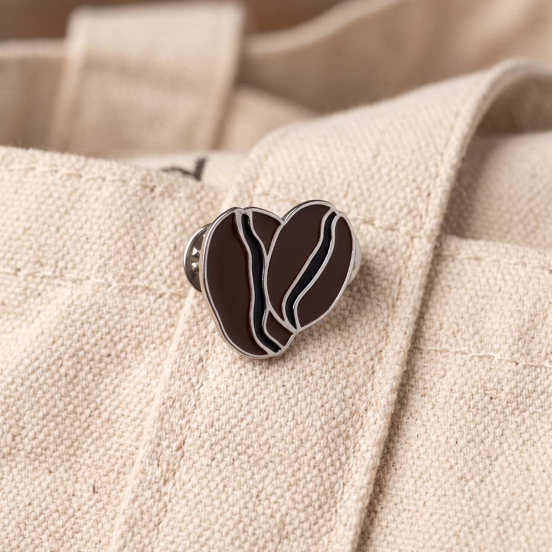 Kaffee-Pin Coffee Bean – Bild 3