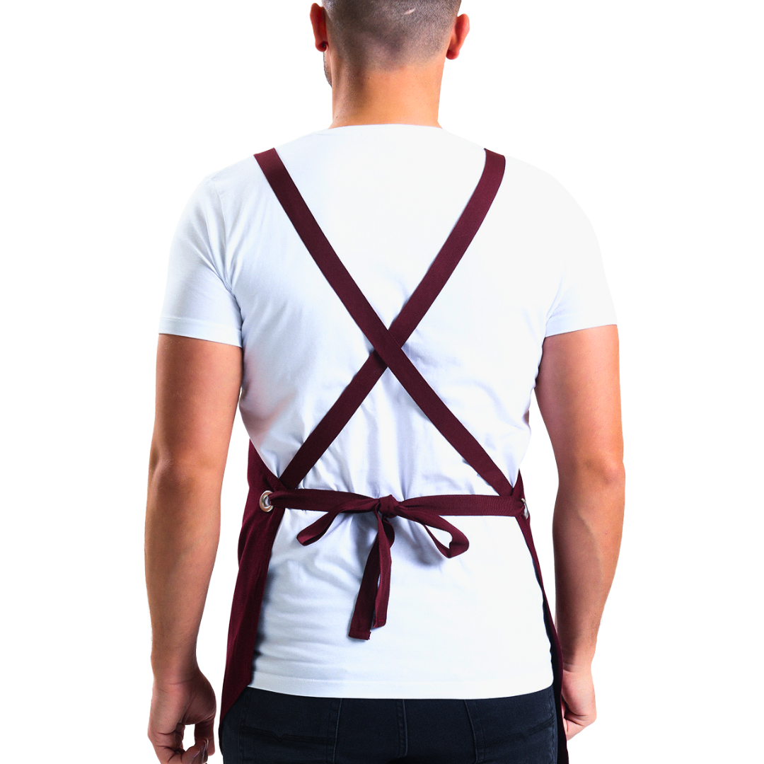 Sydney Schürze Bordeaux (Baumwoll-Canvas) – Bild 4