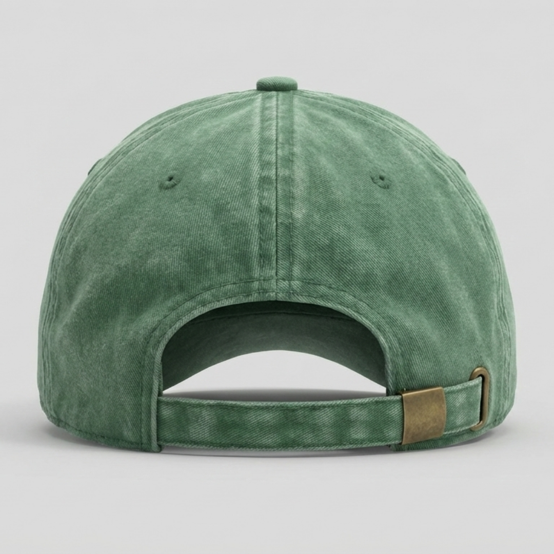 Vintage Washed Cap-Grün