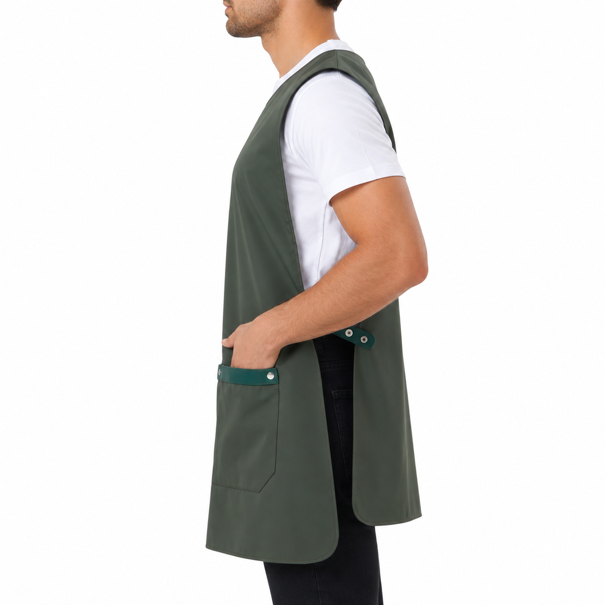 Mailand Schürze Khaki – Bild 4