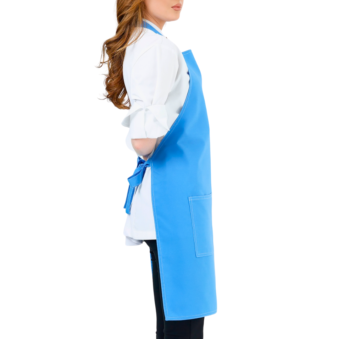 Alpaka Schürze Blau (10er-Pack) – Bild 5