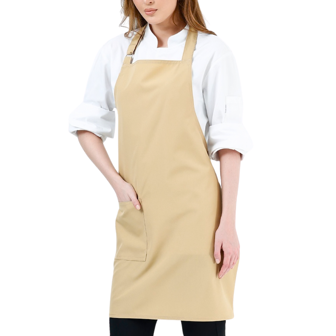 Alpaka Schürze Hellbeige (10er-Pack) – Bild 4