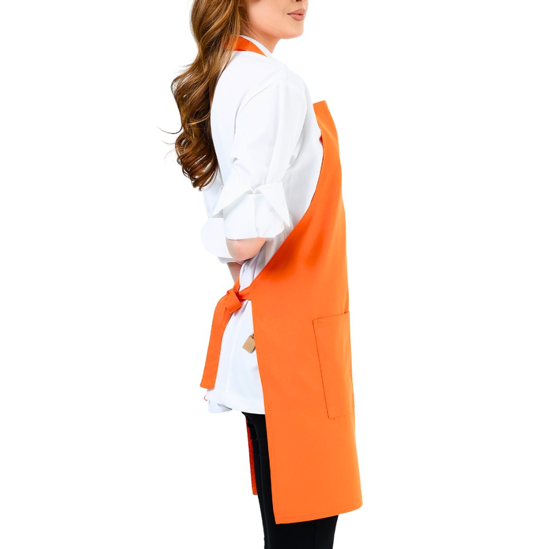 Alpaka Schürze Orange (10er-Pack) – Bild 5