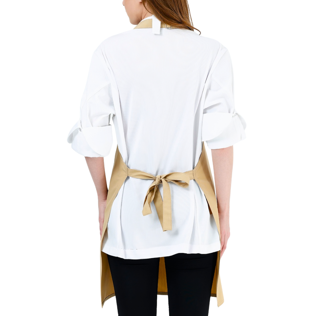 Alpaka Schürze Hellbeige (10er-Pack) – Bild 3