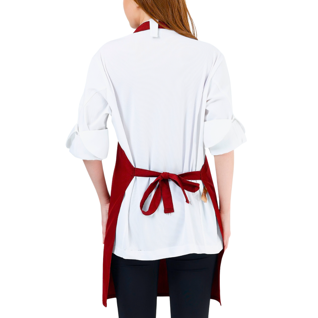 Alpaka Schürze Bordeaux (10er-Pack) – Bild 6