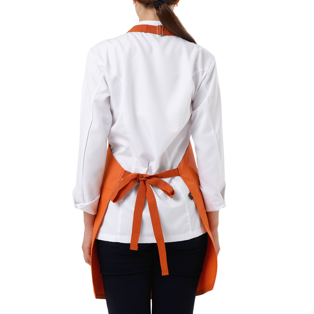 Valencia Schürze in Leuchtendes Orange – Produktansicht 6