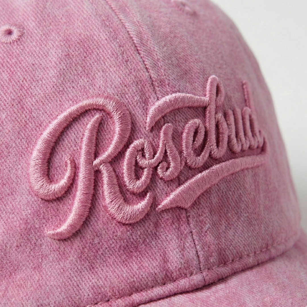 Vintage Washed Cap-Rosa