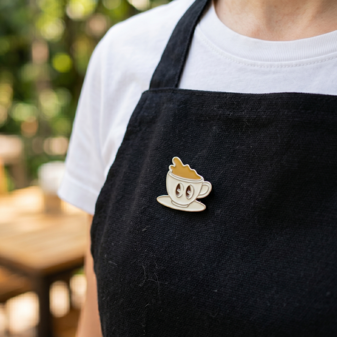 Kaffee-Pin Coffee Splash – Bild 2