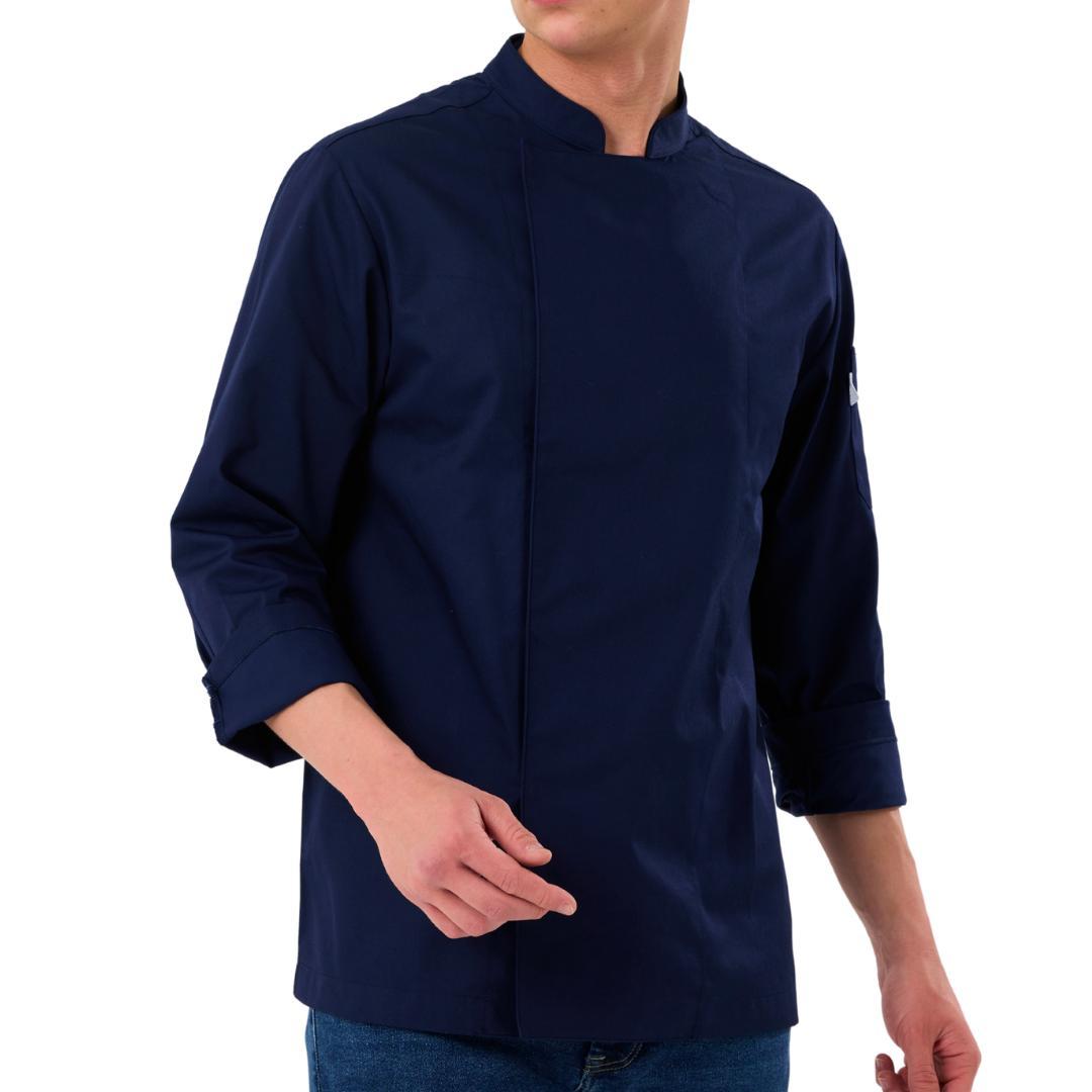 Herren Kochjacke Navyblau