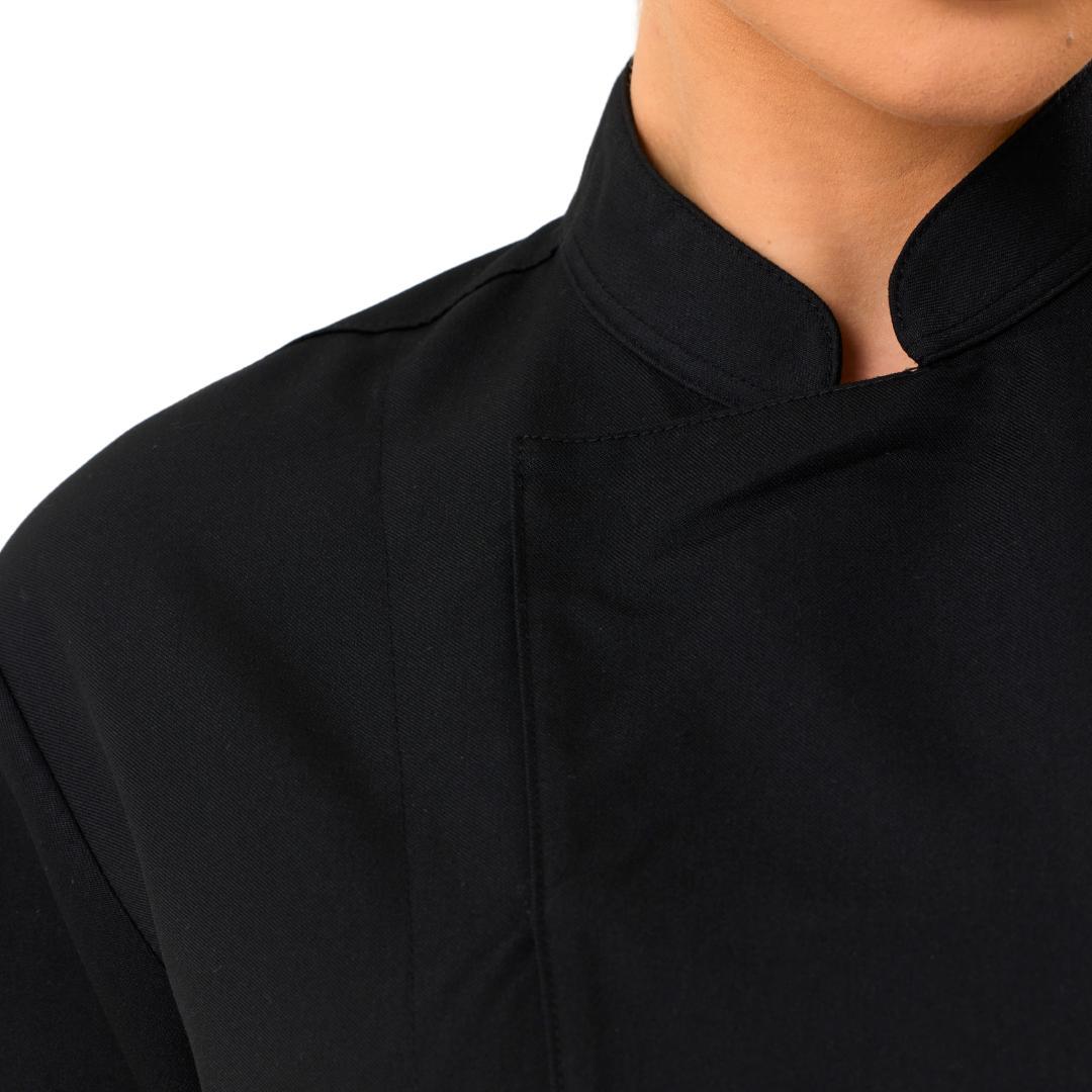 Damen Kochjacke Schwarz
