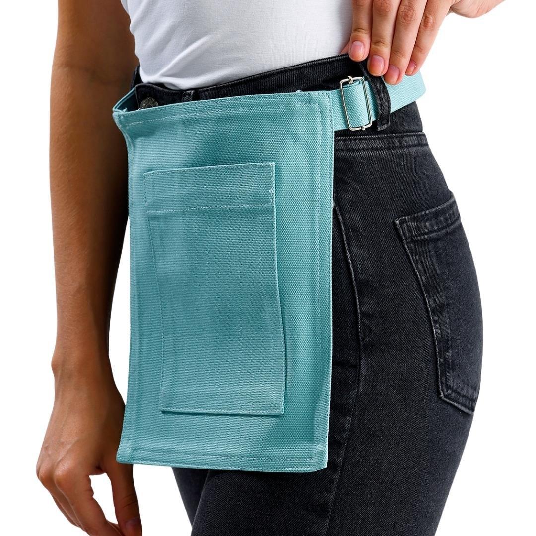 Tablier Riga Bistro bleu layette