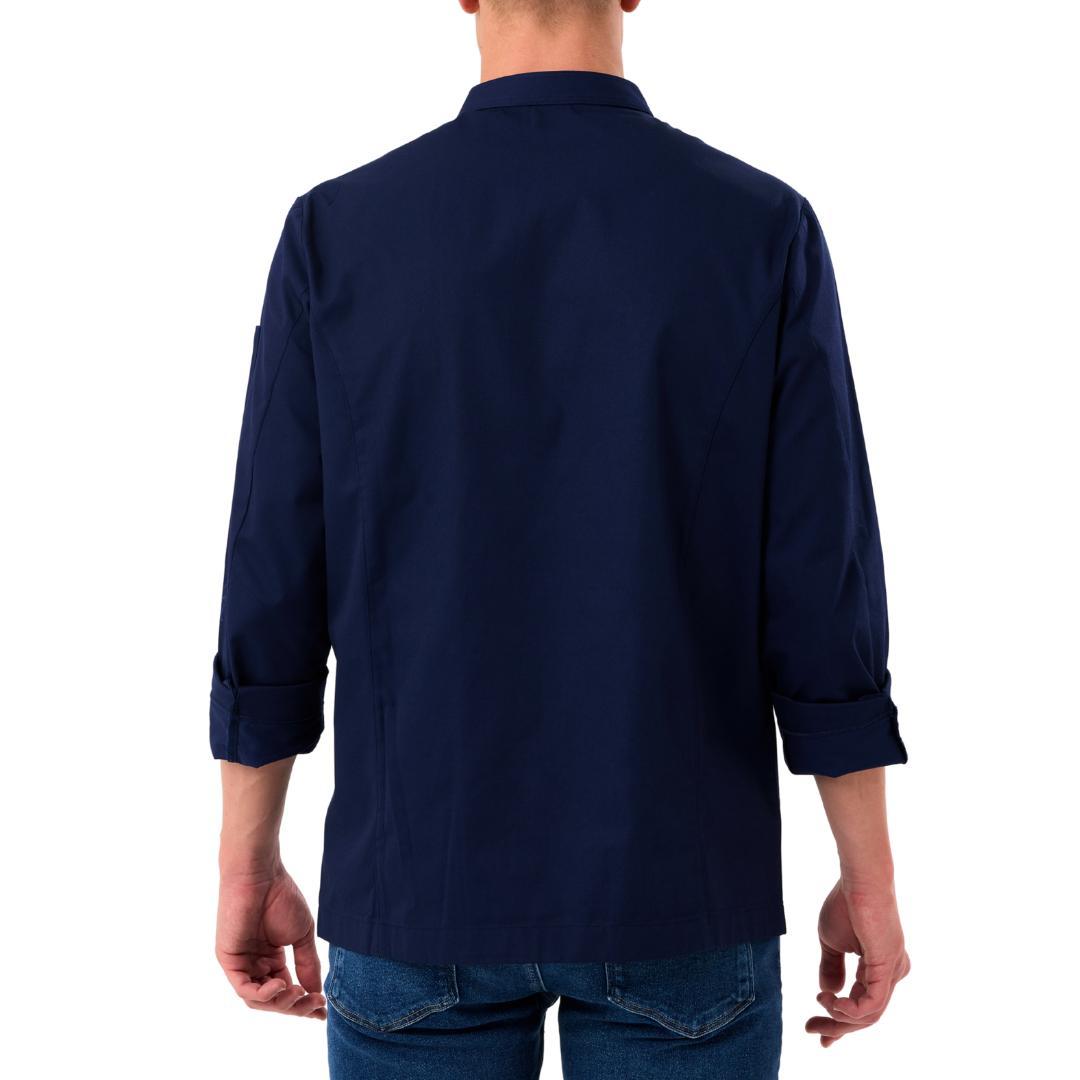 Herren Kochjacke Navyblau